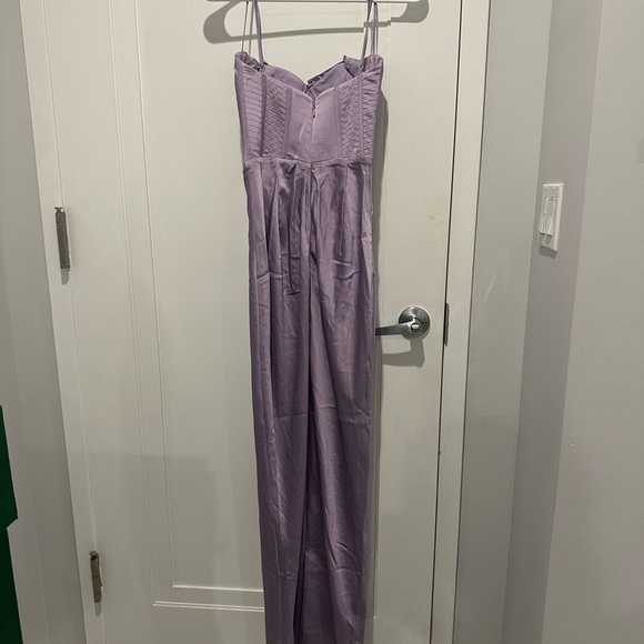 House of CB Purple Charmaine Corset Dress Maxi - Picture 9 of 10